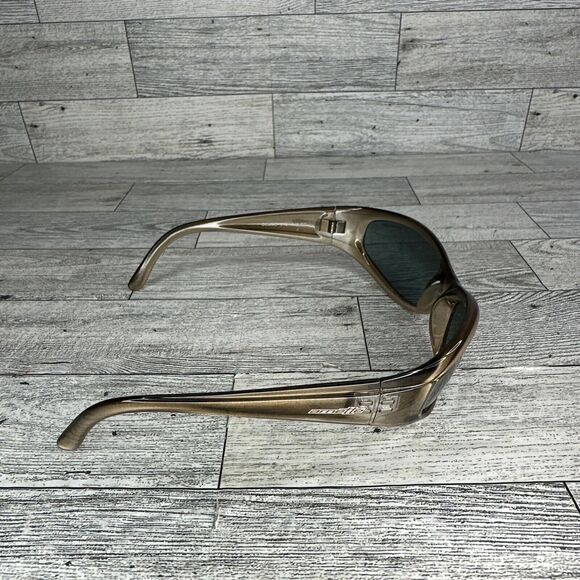 Arnette Deuce 212 118/6C Wrap Brown Smoke Sunglasses Made In Italy Gently Used - Picture 2 of 6